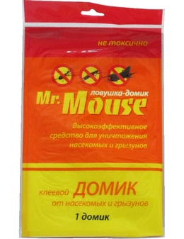 mr. Mouse клеевой домик 1 шт.