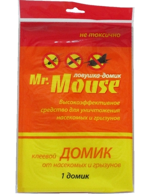 mr. Mouse клеевая ловушка-домик 1 шт.