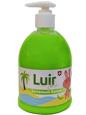 Увлажняющее детское мыло «Luir Зеленый банан» 500 мл.