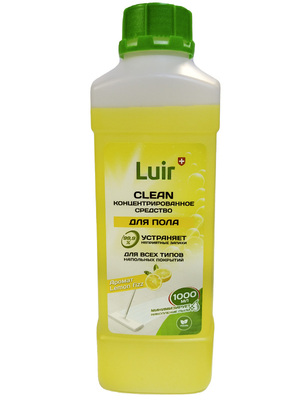 Универсальное моющее средство «Luir Clean для пола» с ароматом лимона 1 л. 