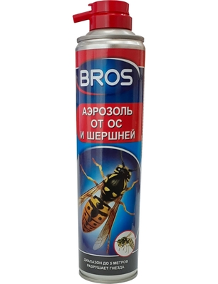 средство Bros (Брос) аэрозоль от ос и шершней 300 мл