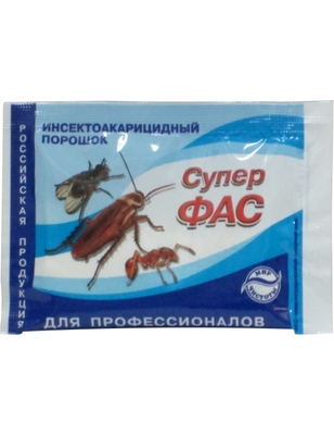 средство Супер ФАС от тараканов водорастворимый порошок-инсектицид 10 гр.